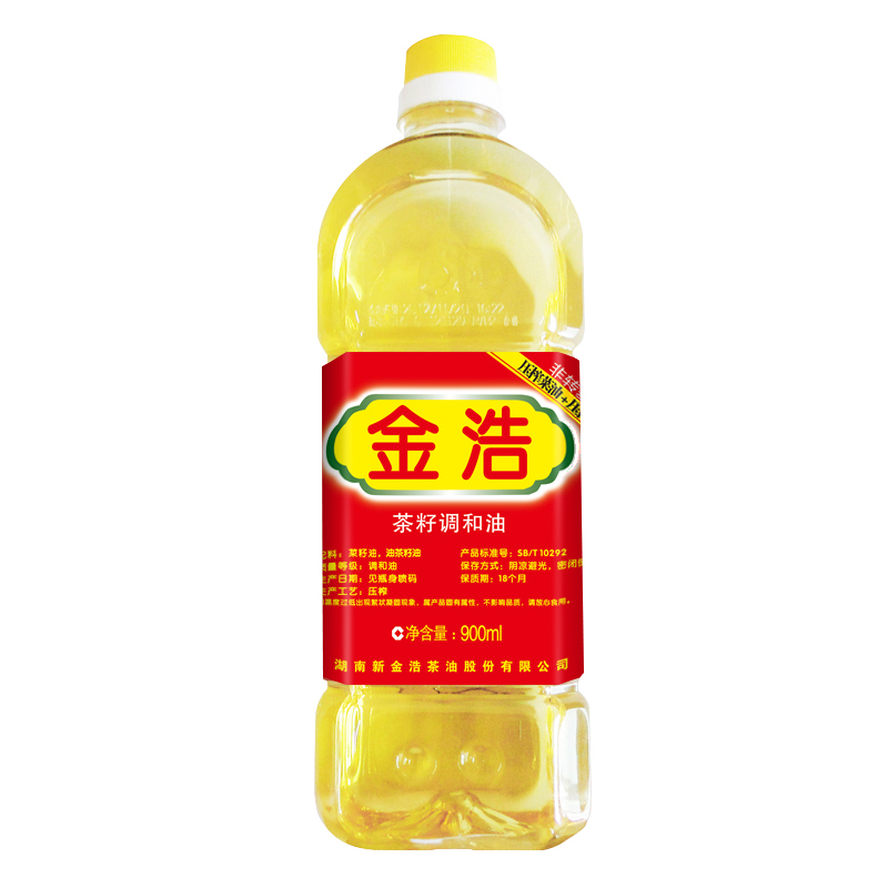 金浩茶籽调和油900ml