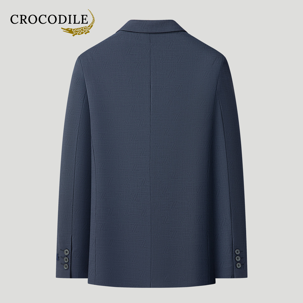 鳄鱼恤CROCODILE 男士秋冬时尚商务西装休闲百搭外套高清大图