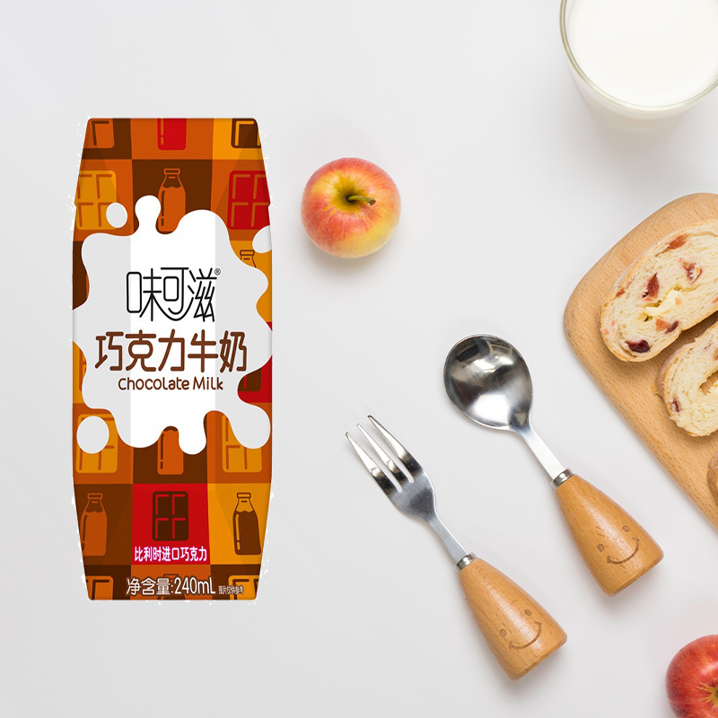 伊利 味可滋 巧克力牛奶 240ml*12