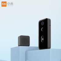 小米智能门铃2套装视频门铃智能可视无线家用猫眼监控摄像头连接小爱远程控制高清夜视