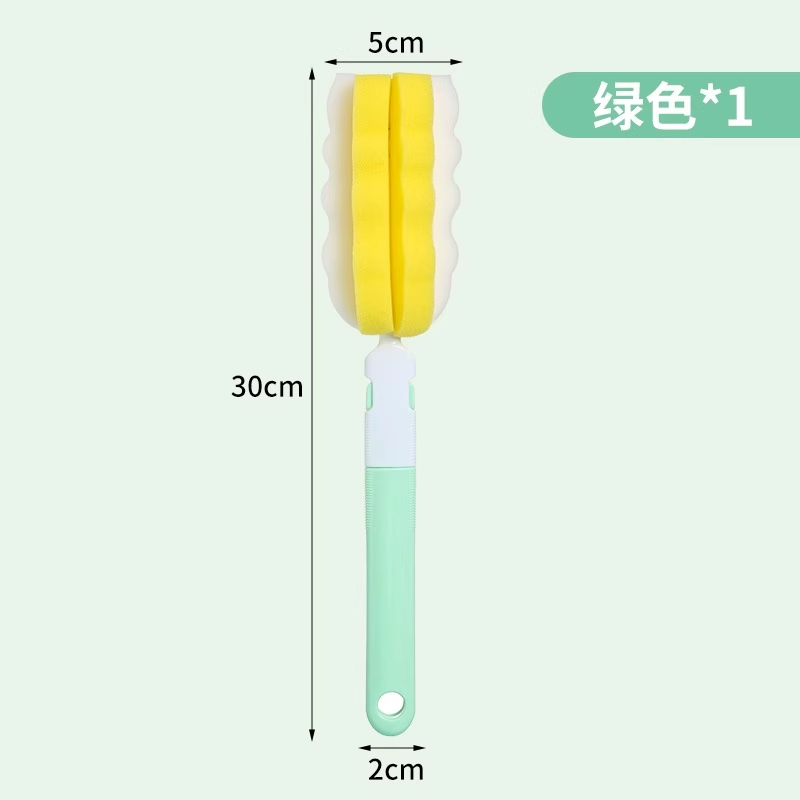 金魅 长柄洗杯刷杯子 个 【绿色款】-1个体验装