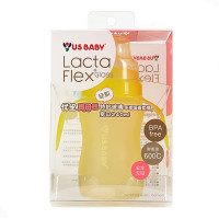 优生真母感硅胶特护玻璃手把吸管奶瓶宽口240ml-U10515