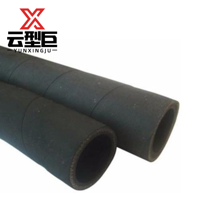 云型巨 高压胶管 黑色夹布橡胶管黑胶管水管软管胶皮管蒸汽管 20mm 单位:米高清大图