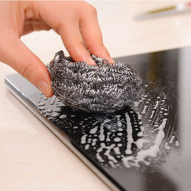 美穗吉家 钢丝球12个+手柄一个颜色随机 MIH-2404080高清大图