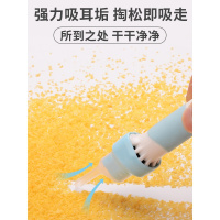 电动掏耳吸耳屎金蛋挖耳朵挖耳勺宝宝扣可视吸力大清洁器智能儿童 A[电动吸式-发光款]