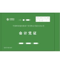 会计凭证 692*212 （单位：张）绿色款