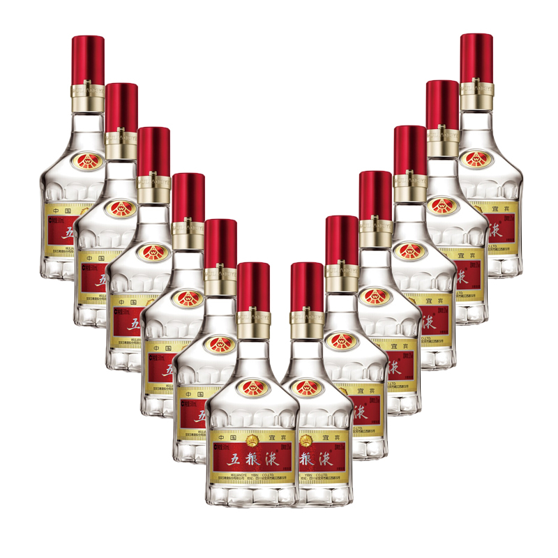 五粮液第八代普五浓香型白酒52度500ml*12