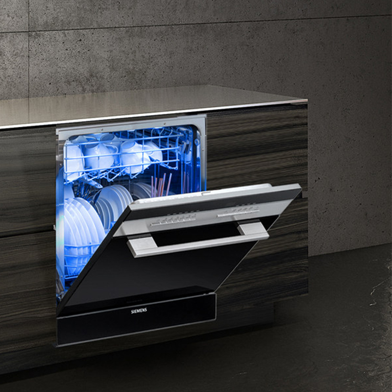 西门 子 SC76M640TI 嵌入式洗碗机 8套 自动洗碗器 高温消毒