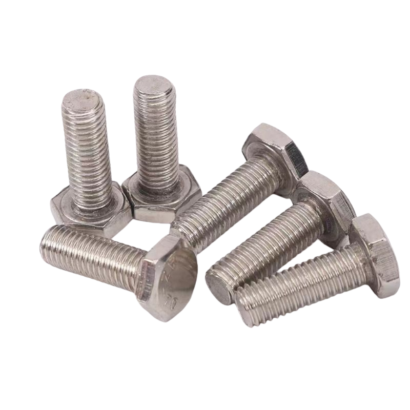 长铁 外六角螺栓丝M12*45个高清大图