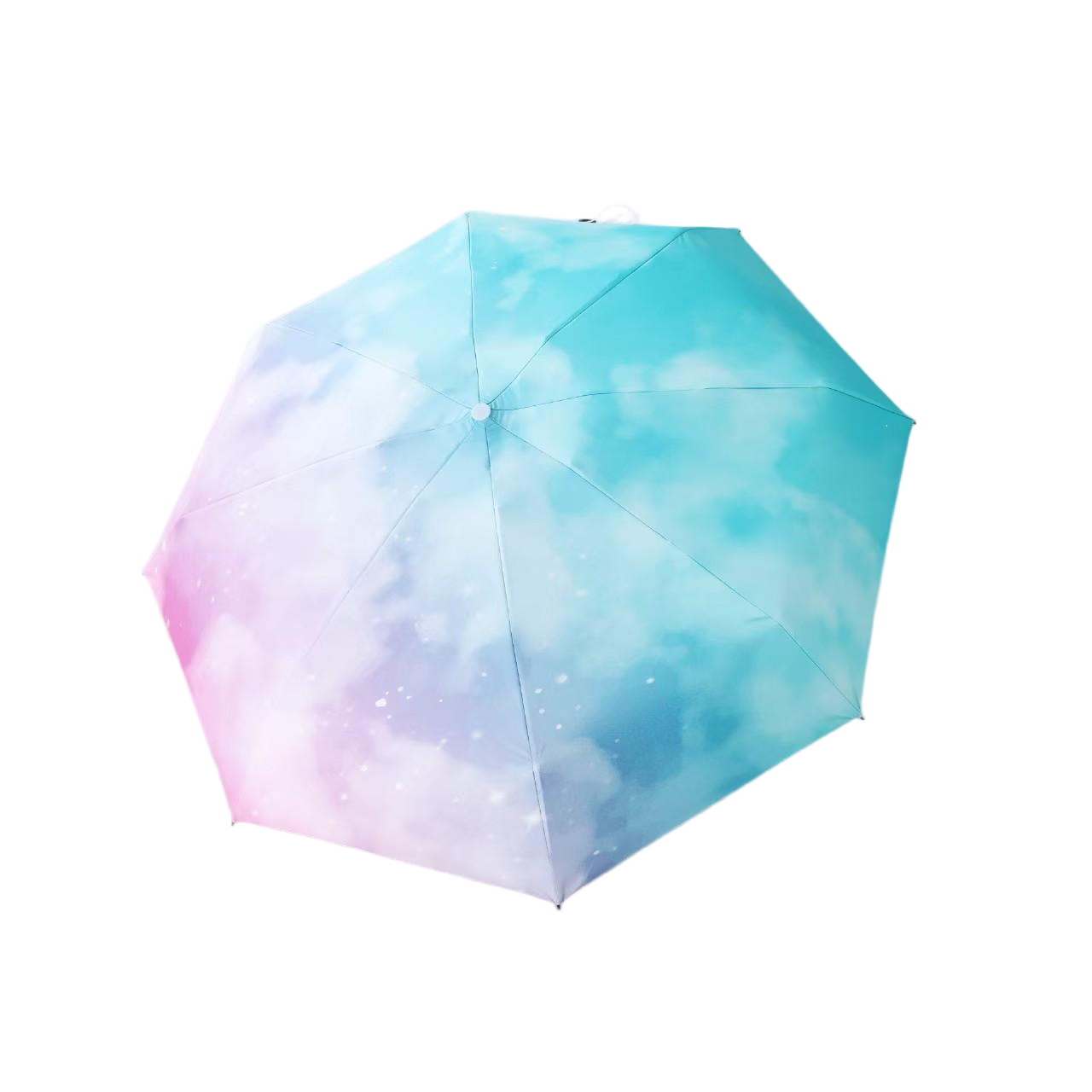 洛安斯 渐变晴雨伞 五折8骨 把高清大图