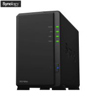 群晖(Synology)DS218play 2盘位网络存储服务器 (无内置硬盘 )不规则体SATA接端口支持NAS盘红盘