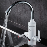 TCL即热电热水龙头加热器厨宝热得快水龙头家用卫生间小型TDR-30DX白色下进水