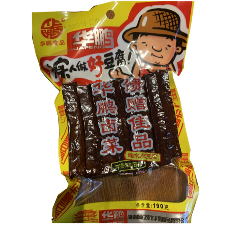 武冈市华鹏卤豆腐190克 FPWGX0001