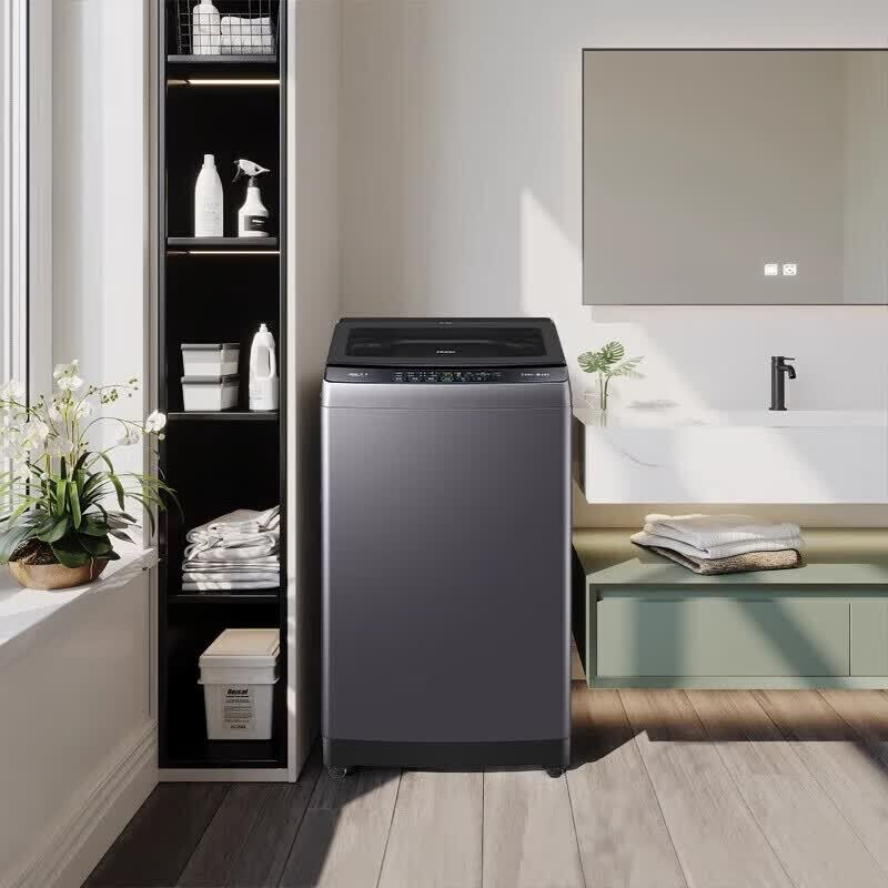 海尔(Haier)波轮洗衣机 12kg大容量 家用全自动节能一级能效电离除菌 直驱变频 EB120B53Pro3高清大图