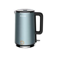 九阳(Joyoung) 电水壶1.7L 食品级不锈钢无缝内胆电热水壶 K17FD-W750 蓝晶银(LX)