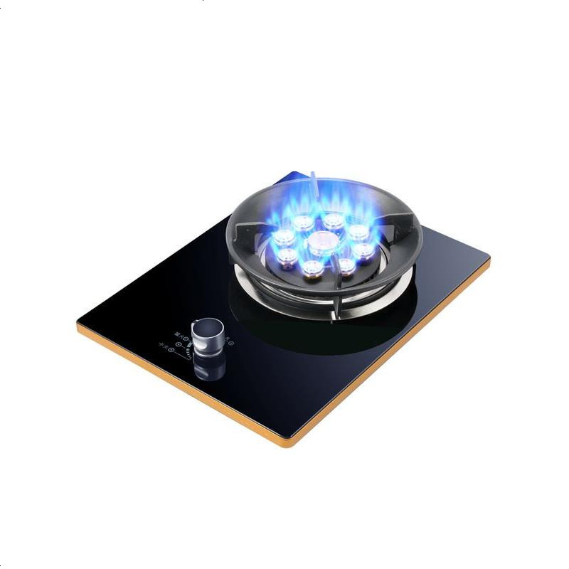 定时燃气灶单灶煤气灶家用台式嵌入式天然气节能猛火 b01[全包围防风