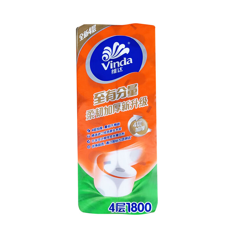 维达(VINDA) V4081-A 三层 104*138mm 10卷/提 180克 提 卷纸