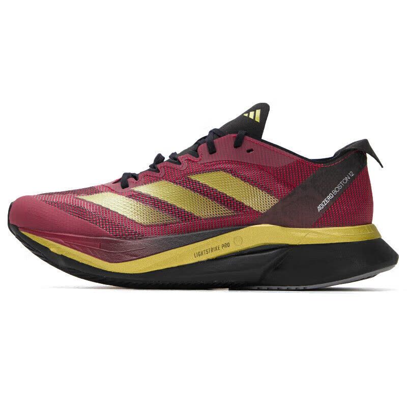阿迪达斯(adidas)男鞋女鞋新款运动鞋ADIZERO BOSTON 12缓震耐磨跑步鞋JS1919 ZP图片