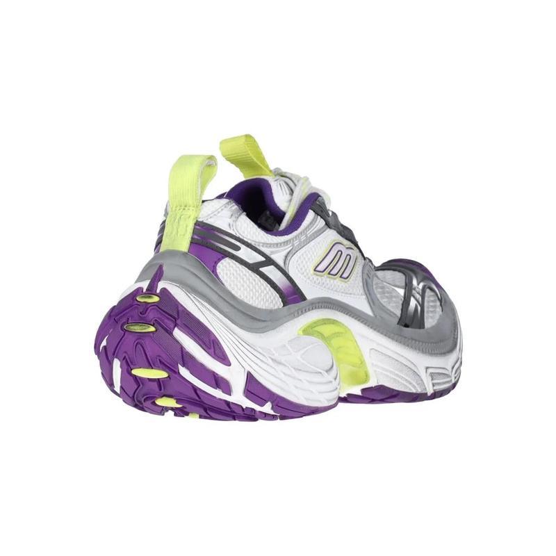 巴黎世家(Balenciaga)女士潮流拼色橡胶跑步鞋舒适增高防滑运动鞋
