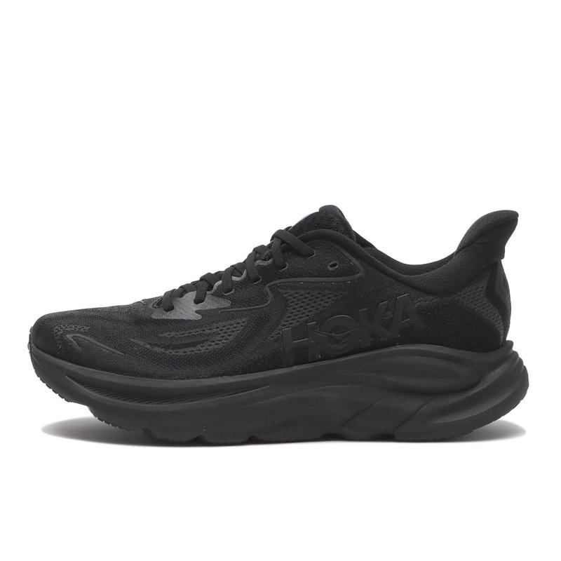 Hoka One One中性跑步鞋缓震舒适透气专业训练竞速跑鞋 BLACK/BLACK 44.5