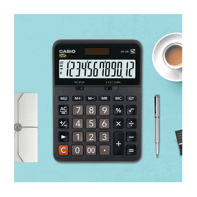 (HD)卡西欧(CASIO)DX-12B计算器 (计价单位:台)