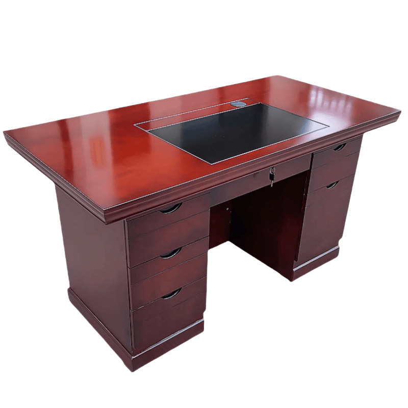 鑫木樽办公电脑桌1.6m张高清大图