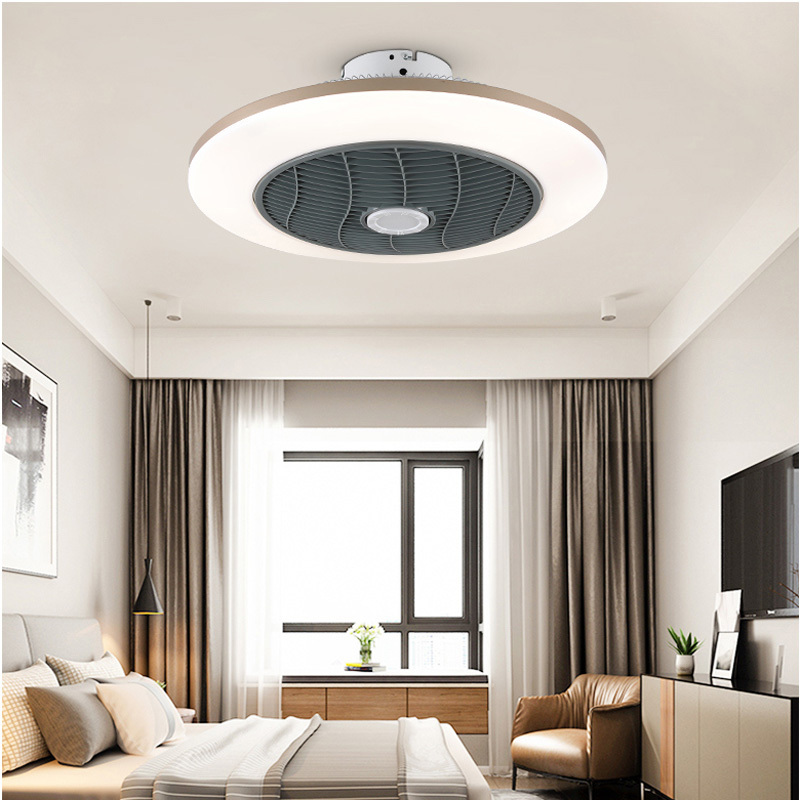 蓝牙北欧风扇灯餐厅吊扇灯妖怪客厅大风力电扇带吊扇灯