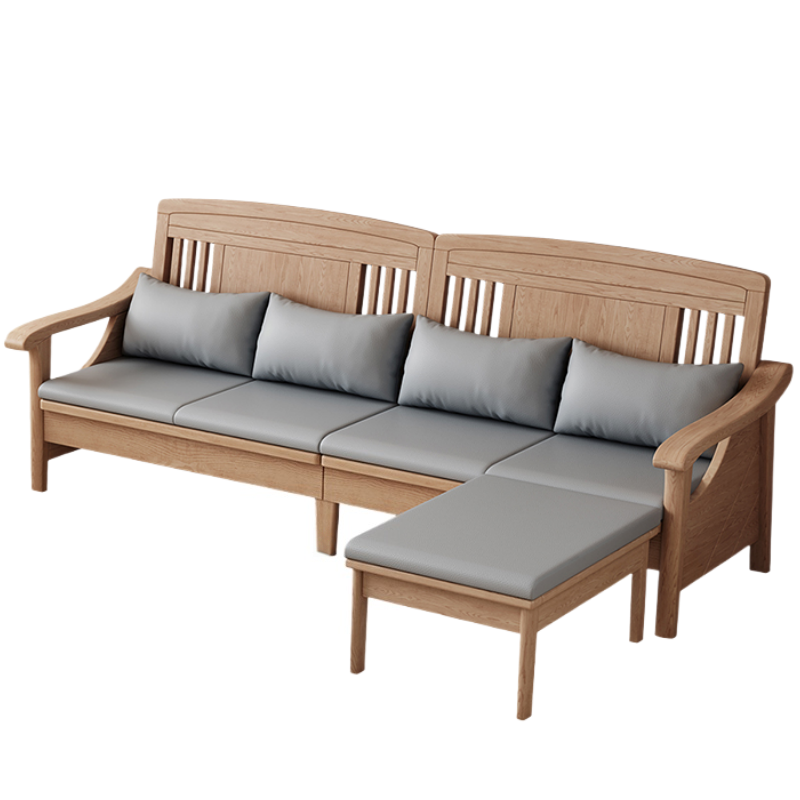 铭思达实木沙发组合1套高清大图