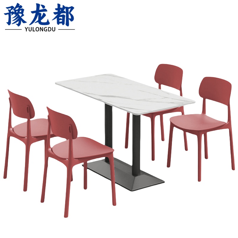 豫龙都餐桌椅 一桌 四椅套