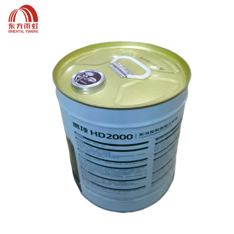 东方雨虹 惠顶2000聚氨酯注浆液 超高倍率发泡型 OPU 7kg 桶高清大图