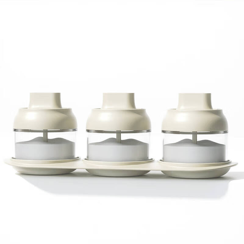 全格玻璃调料盒CF201-4S(280mL*3)高清大图