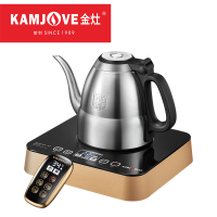 KAMJOVE/ 金灶 E7 底部上水电茶炉 自动上水电热水壶 全智能电水壶 涌泉式加水电热炉 316不锈钢烧水壶茶具