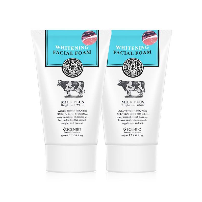 Beauty Buffet泰国Q10牛奶洗面奶深层清洁控油平衡嫩白补水收缩毛孔 100ml 泰国进口 1支装