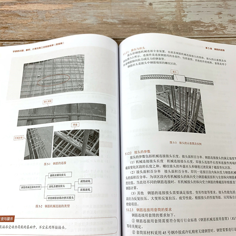 [正版]学钢筋识图、翻样、计算及施工安装超简单(附视频)高清大图