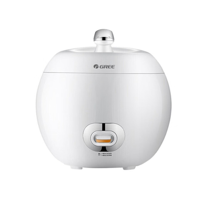 格力(GREE)电饭煲GDF-20S65电饭煲迷你家用学生宿舍2L小型煮饭锅1-3人用 白色