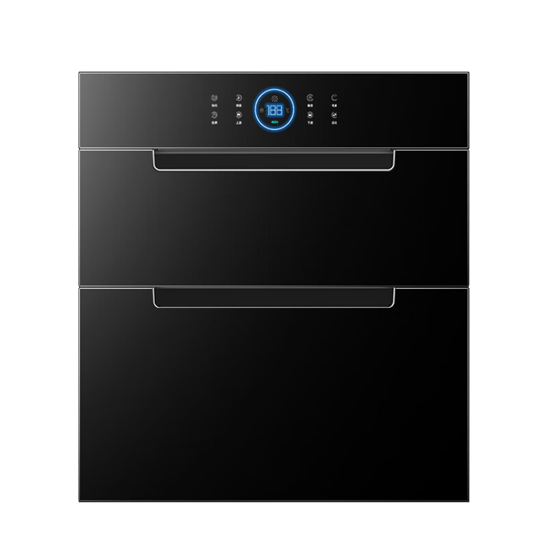 容声消毒柜嵌入式家用热风循环大容量二星级餐具碗筷厨房高温紫外线母婴镶嵌式全不锈钢消毒碗柜 二星级 145L 全不锈钢[热高清大图