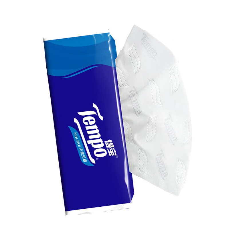 得宝 T2275-C 90抽4层M码抽纸 (天然无香)抽取式纸面巾 18包/箱