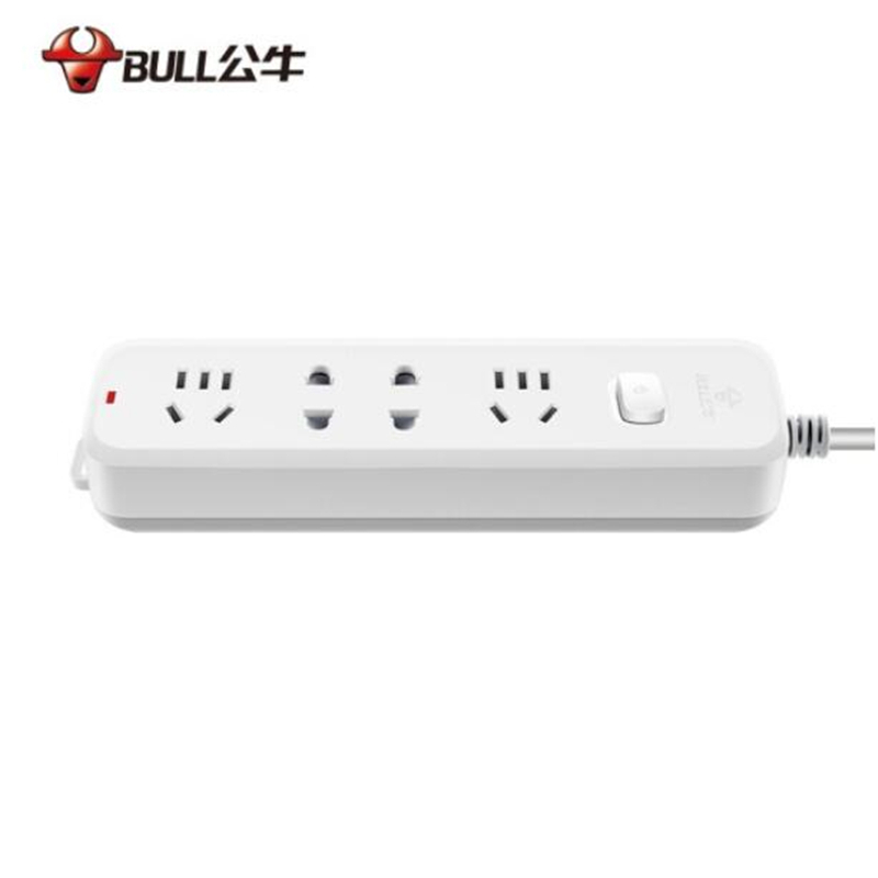 公牛(bull) 插座 GN-B5220 总控开关 全长3米 四位