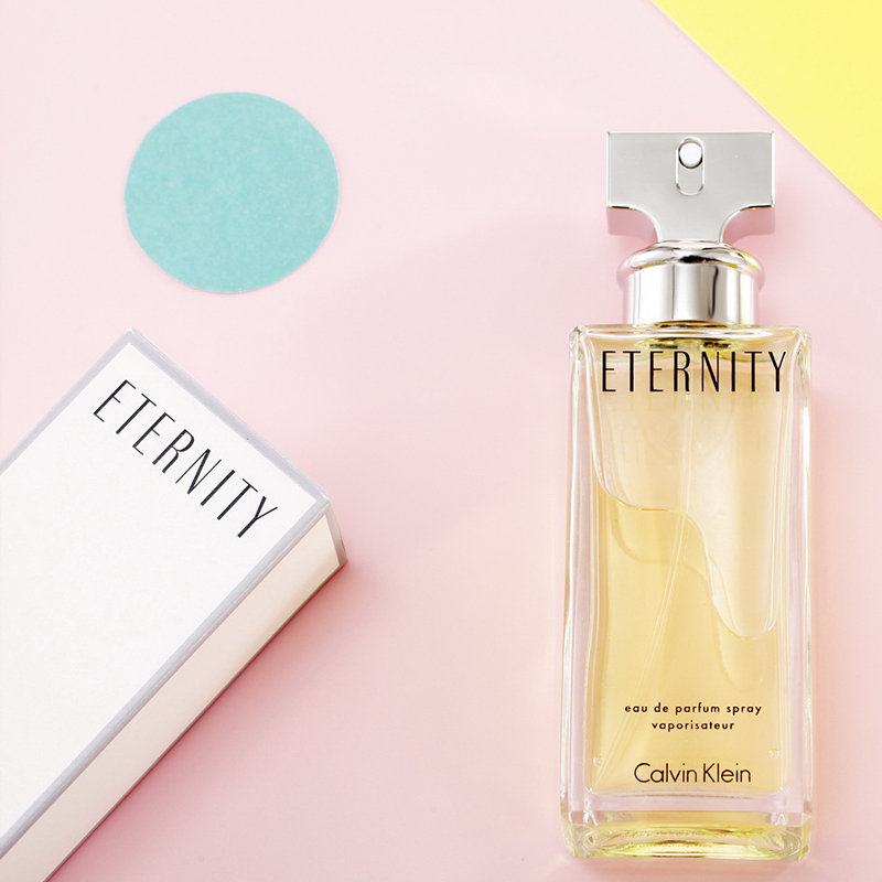 Calvin Klein 卡尔文·克莱恩 永恒魅力香氛持久 女香浓香水EDP 100ml 经典香调 OL办公 约会