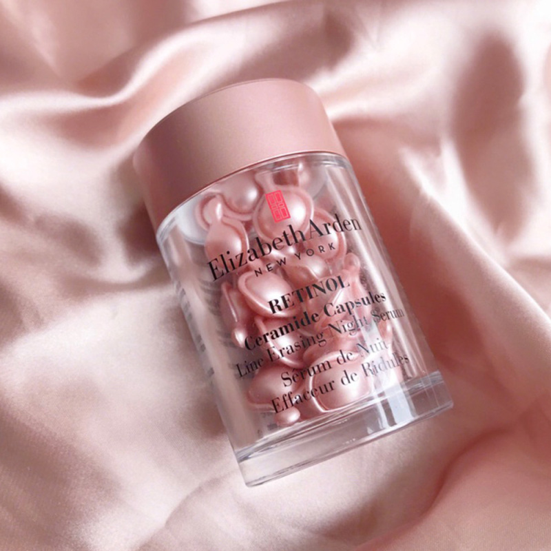 雅顿粉胶时空焕活夜间多效胶囊精华30粒