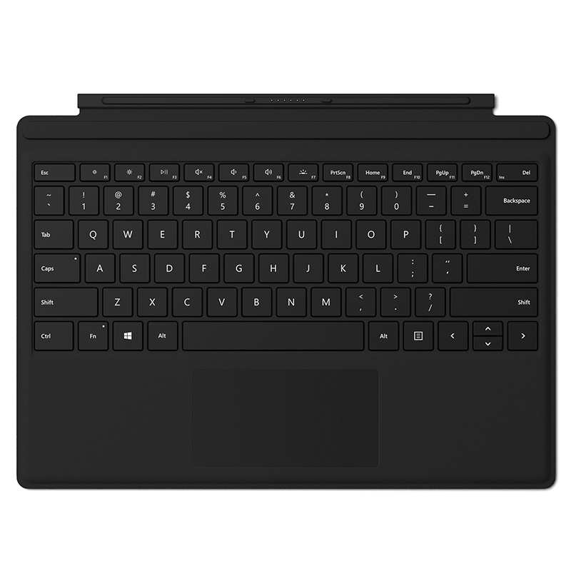 中控(zkteco)微软(Microsoft)Surface Pro 4专业键盘盖 (黑色)FMM-00020