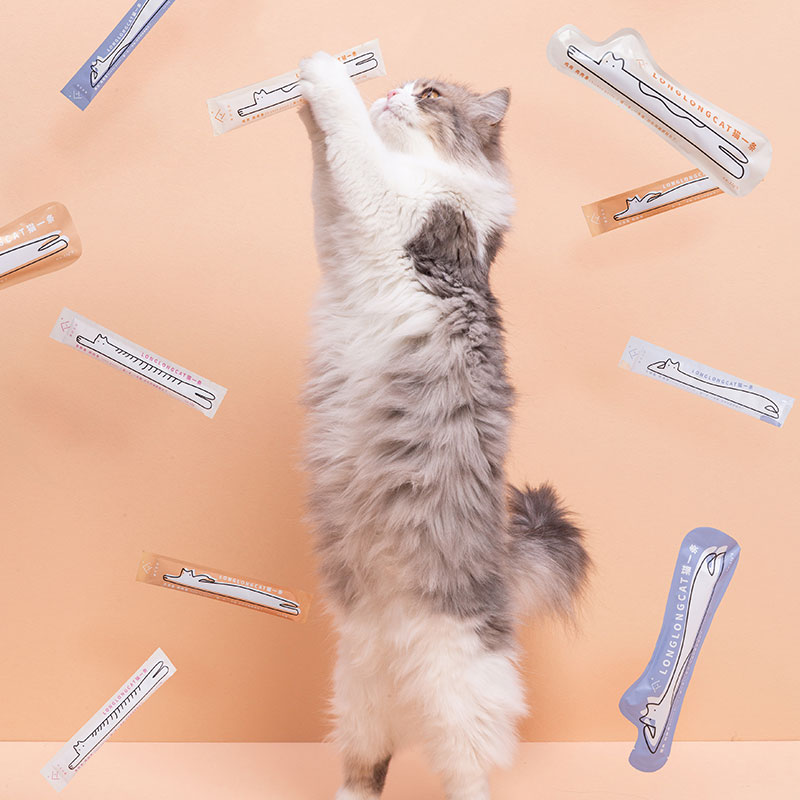 尾巴生活(FURRYTAIL)猫一条 猫条零食猫咪肉泥营养增肥鲜湿粮幼成猫零食猫咪肉泥高清大图