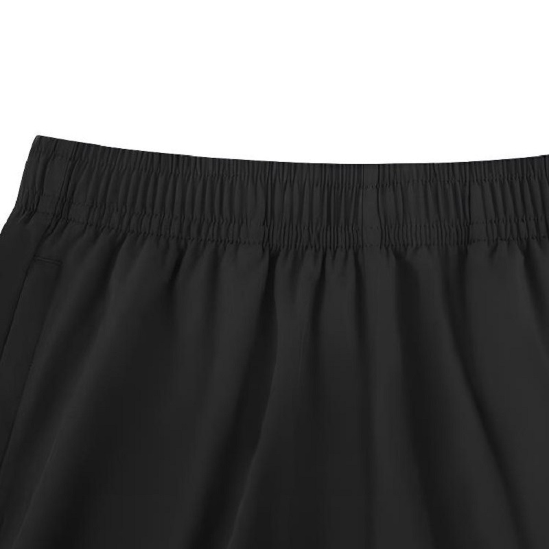 李宁排湿速干运动短裤男子2026夏季新款休闲百搭运动裤 黑XL高清大图