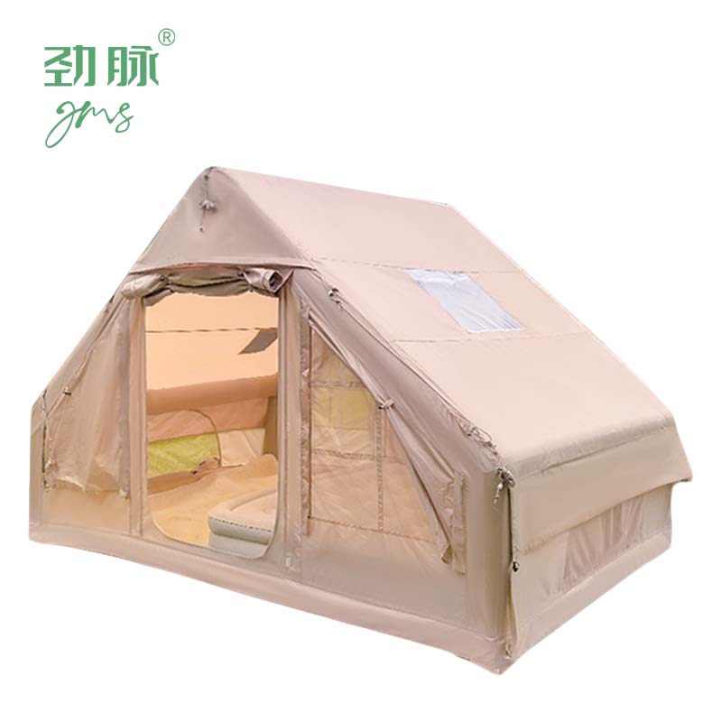 劲脉 户外充气帐篷 电动充气泵+全开门 顶高清大图