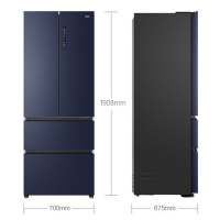 海尔(Haier)431升法式多门冰箱 阻氧干湿分储 母婴变温空间 家用电冰箱BCD-431WGHFD58B9U1