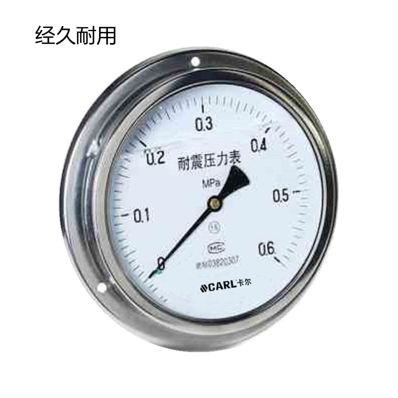 [卡尔]防震压力表 YB100 100MPA