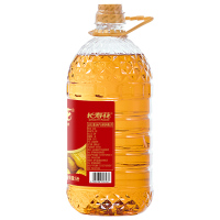 长寿花 压榨一级花生油5L 压榨花生油 食用油 桶装