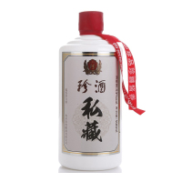 珍酒 私藏 53度 500ml*6 箱装 酱香型白酒 高度白酒