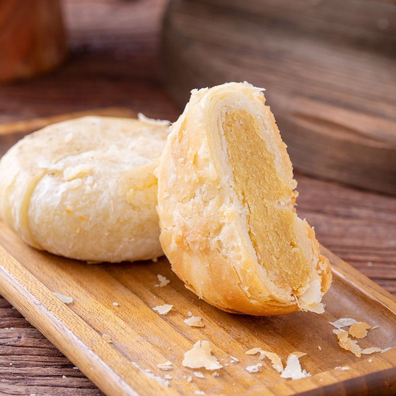 旗山矿绮丽雅月640g中秋月饼礼盒五仁月饼板栗味蔓越莓果肉月饼苏式