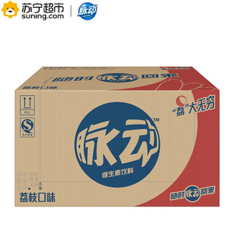 脉动(Mizone) 维生素饮料 荔枝口味 600ml *15瓶